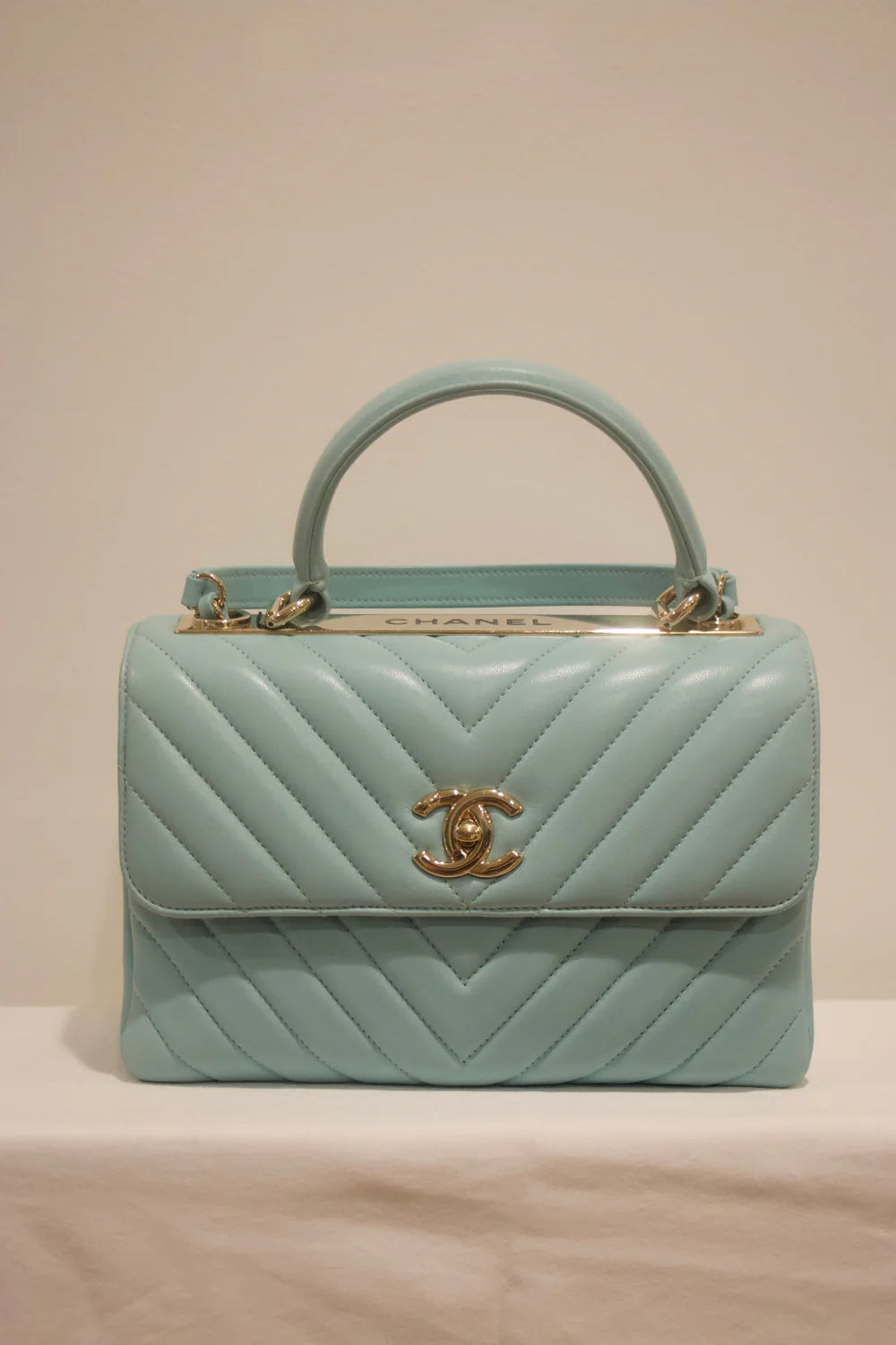 Chanel Chevron Quilted Bag