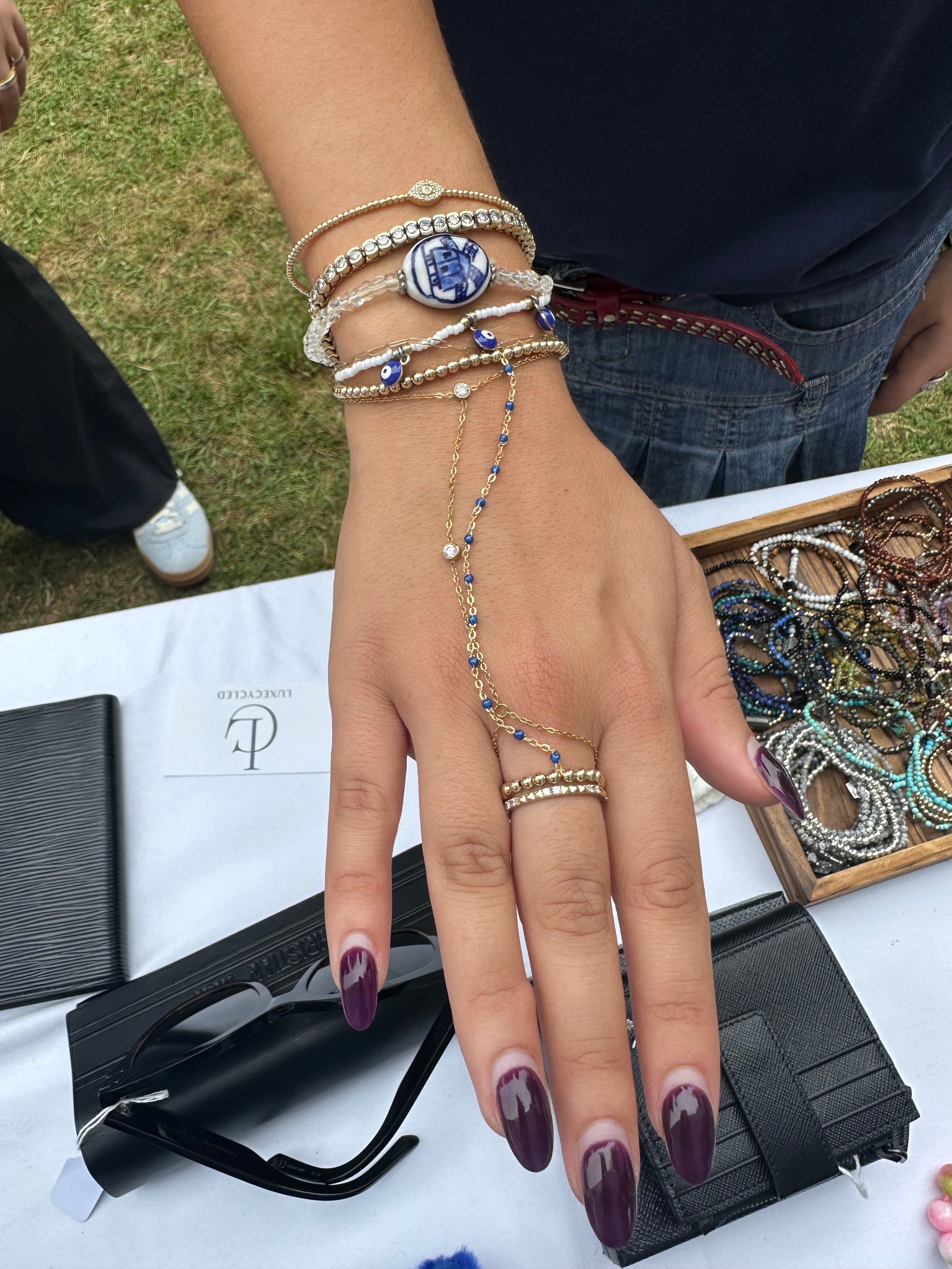 GF Enamel Ball Hand Chain