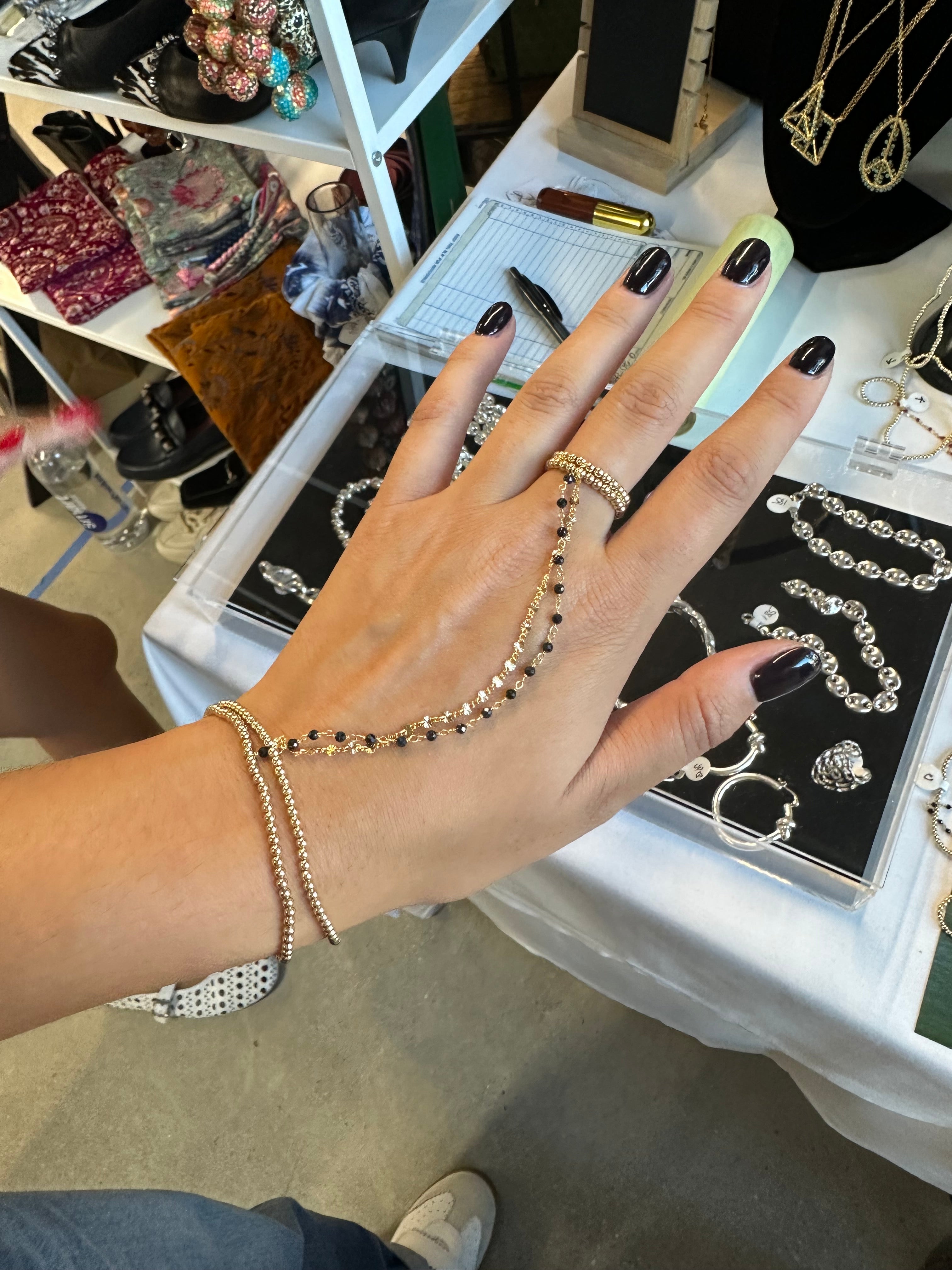 GF Enamel Ball Hand Chain